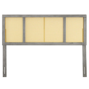 ModwayModway Delmare Cane Full Headboard MOD-6200 MOD-6200-GRY- BetterPatio.com