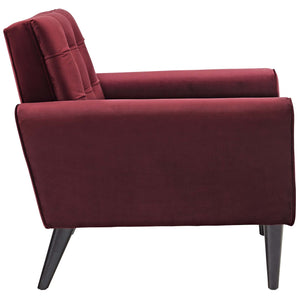 ModwayModway Delve Living Room Set Performance Velvet Set of 3 EEI-2970 EEI-2970-MAR-SET- BetterPatio.com