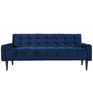 ModwayModway Delve Living Room Set Performance Velvet Set of 3 EEI-2970 EEI-2970-NAV-SET- BetterPatio.com