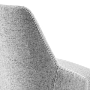 ModwayModway Designate Swivel Upholstered Office Chair EEI-4371 EEI-4371-BLK-LGR- BetterPatio.com