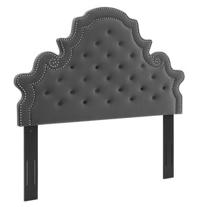 ModwayModway Diana Tufted Performance Velvet Full/Queen Headboard MOD-6417 MOD-6417-CHA- BetterPatio.com