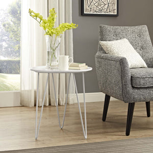 ModwayModway Digress Side Table EEI-2677 EEI-2677-WHI- BetterPatio.com