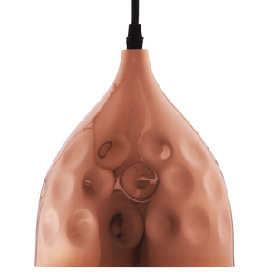 ModwayModway Dimple 6.5" Bell-Shaped Rose Gold Pendant Light EEI-2903 EEI-2903- BetterPatio.com