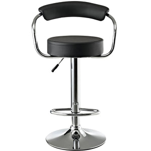 ModwayModway Diner Bar Stool EEI-192 EEI-192-BLK- BetterPatio.com