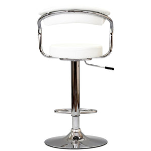 ModwayModway Diner Bar Stool EEI-192 EEI-192-WHI- BetterPatio.com