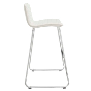 ModwayModway Dive Bar Stool Set of 4 EEI-1687 EEI-1687-WHI- BetterPatio.com