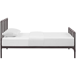 ModwayModway Dower Twin Bed MOD-5435 MOD-5435-BRN- BetterPatio.com