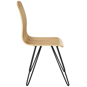 ModwayModway Drift Bentwood Dining Side Chair EEI-2671 EEI-2671-NAT- BetterPatio.com