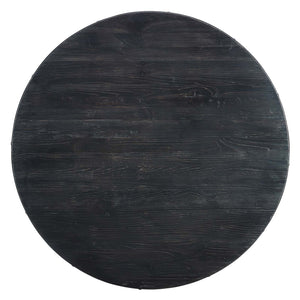 ModwayModway Drive 48" Round Wood Top Dining Table EEI-3585 EEI-3585-BLK-GLD- BetterPatio.com