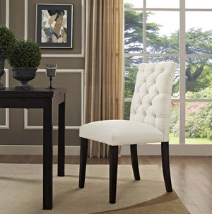 ModwayModway Duchess Fabric Dining Chair EEI-2231 EEI-2231-BEI- BetterPatio.com