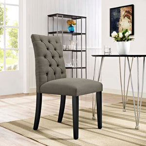 ModwayModway Duchess Fabric Dining Chair EEI-2231 EEI-2231-GRA- BetterPatio.com