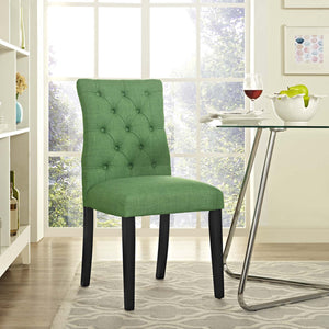 ModwayModway Duchess Fabric Dining Chair EEI-2231 EEI-2231-GRN- BetterPatio.com