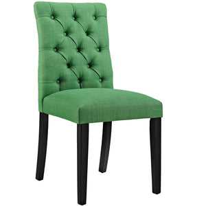 ModwayModway Duchess Fabric Dining Chair EEI-2231 EEI-2231-GRN- BetterPatio.com