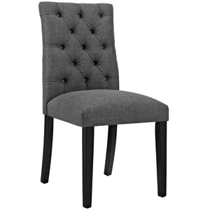 ModwayModway Duchess Fabric Dining Chair EEI-2231 EEI-2231-GRY- BetterPatio.com