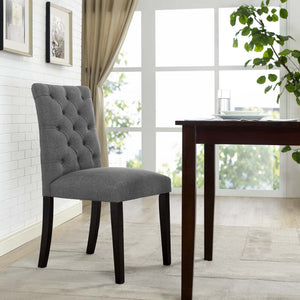 ModwayModway Duchess Fabric Dining Chair EEI-2231 EEI-2231-GRY- BetterPatio.com