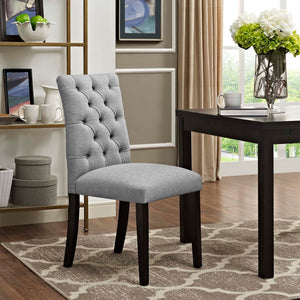 ModwayModway Duchess Fabric Dining Chair EEI-2231 EEI-2231-LGR- BetterPatio.com