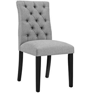 ModwayModway Duchess Fabric Dining Chair EEI-2231 EEI-2231-LGR- BetterPatio.com