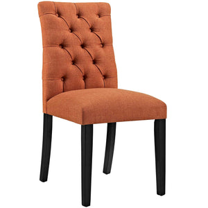 ModwayModway Duchess Fabric Dining Chair EEI-2231 EEI-2231-ORA- BetterPatio.com