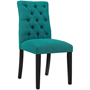 ModwayModway Duchess Fabric Dining Chair EEI-2231 EEI-2231-TEA- BetterPatio.com