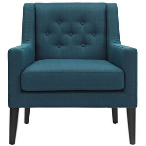 ModwayModway Earnest Upholstered Fabric Armchair EEI-2308 EEI-2308-AZU- BetterPatio.com