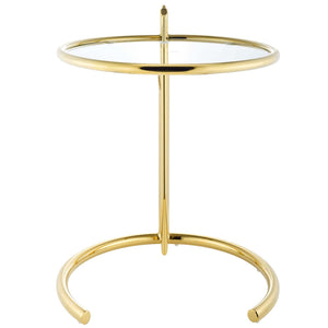 ModwayModway Eileen Gold Stainless Steel End Table EEI-3580 EEI-3580-GLD- BetterPatio.com