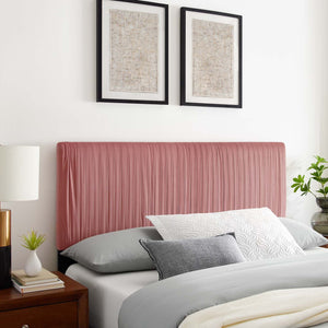 ModwayModway Eloise Channel Tufted Performance Velvet Twin Headboard MOD-6326 MOD-6326-DUS- BetterPatio.com