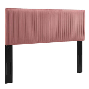 ModwayModway Eloise Channel Tufted Performance Velvet Twin Headboard MOD-6326 MOD-6326-DUS- BetterPatio.com