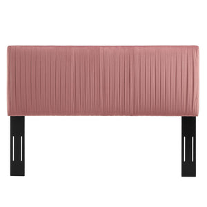 ModwayModway Eloise Channel Tufted Performance Velvet Twin Headboard MOD-6326 MOD-6326-DUS- BetterPatio.com