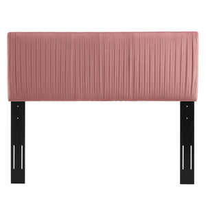 ModwayModway Eloise Channel Tufted Performance Velvet Twin Headboard MOD-6326 MOD-6326-DUS- BetterPatio.com