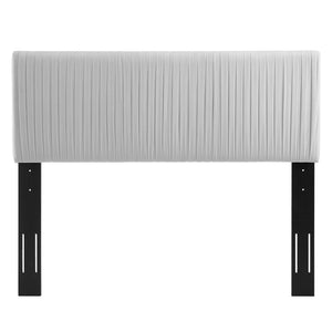 ModwayModway Eloise Channel Tufted Performance Velvet Twin Headboard MOD-6326 MOD-6326-LGR- BetterPatio.com