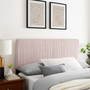 ModwayModway Eloise Channel Tufted Performance Velvet Twin Headboard MOD-6326 MOD-6326-PNK- BetterPatio.com