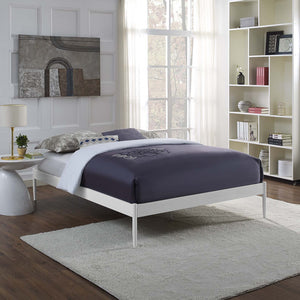 ModwayModway Elsie Full Bed Frame MOD-5473 MOD-5473-WHI- BetterPatio.com