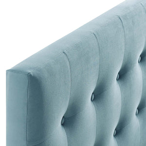 ModwayModway Emily Full Biscuit Tufted Performance Velvet Headboard MOD-6115 MOD-6115-LBU- BetterPatio.com