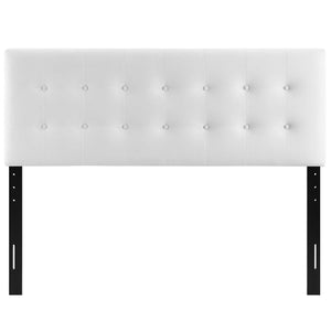 ModwayModway Emily Full Biscuit Tufted Performance Velvet Headboard MOD-6115 MOD-6115-WHI- BetterPatio.com