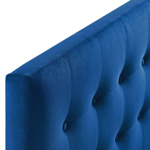 ModwayModway Emily King Biscuit Tufted Performance Velvet Headboard MOD-6117 MOD-6117-NAV- BetterPatio.com