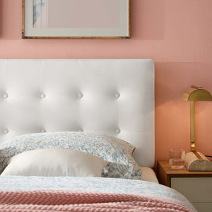 ModwayModway Emily King Biscuit Tufted Performance Velvet Headboard MOD-6117 MOD-6117-WHI- BetterPatio.com