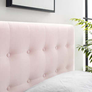 ModwayModway Emily Twin Biscuit Tufted Performance Velvet Headboard MOD-6114 MOD-6114-PNK- BetterPatio.com