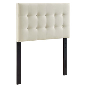 ModwayModway Emily Twin Upholstered Fabric Headboard MOD-5176 MOD-5176-IVO- BetterPatio.com