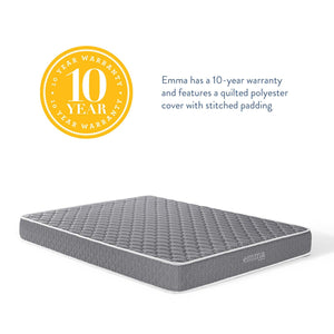 ModwayModway Emma 8" Queen Mattress MOD-6258 MOD-6258-WHI- BetterPatio.com