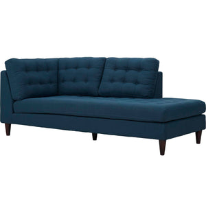 ModwayModway Empress 2 Piece Upholstered Fabric Right Facing Bumper Sectional EEI-2797 EEI-2797-AZU- BetterPatio.com