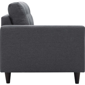 ModwayModway Empress 2 Piece Upholstered Fabric Right Facing Bumper Sectional EEI-2797 EEI-2797-DOR- BetterPatio.com