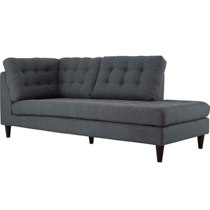 ModwayModway Empress 2 Piece Upholstered Fabric Right Facing Bumper Sectional EEI-2797 EEI-2797-DOR- BetterPatio.com