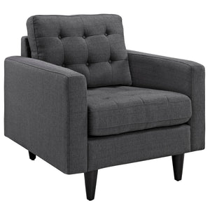 ModwayModway Empress Armchair and Sofa Set of 2 EEI-1313 EEI-1313-DOR- BetterPatio.com