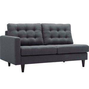 ModwayModway Empress Left-Facing Upholstered Fabric Loveseat EEI-2589 EEI-2589-DOR- BetterPatio.com