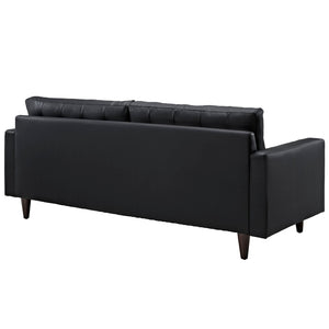 ModwayModway Empress Sofa and Armchair Set of 2 EEI-1311 EEI-1311-BLK- BetterPatio.com