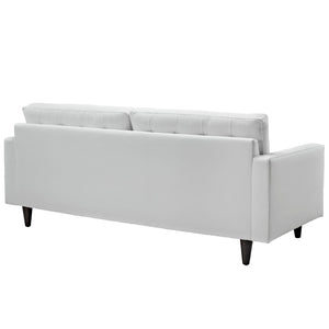 ModwayModway Empress Sofa and Armchair Set of 2 EEI-1311 EEI-1311-WHI- BetterPatio.com