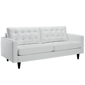 ModwayModway Empress Sofa and Armchair Set of 2 EEI-1311 EEI-1311-WHI- BetterPatio.com