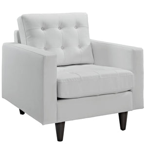 ModwayModway Empress Sofa and Armchairs Set of 3 EEI-1312 EEI-1312-WHI- BetterPatio.com