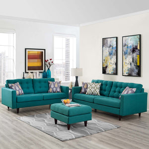 ModwayModway Empress Sofa and Loveseat Set of 2 EEI-3317 EEI-3317-TEA- BetterPatio.com