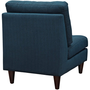 ModwayModway Empress Upholstered Fabric Lounge Chair EEI-2140 EEI-2140-AZU- BetterPatio.com